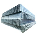 Pajp kwadru tal-azzar galvanizzat